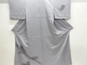 亀甲に梅・折鶴模様刺繍訪問着